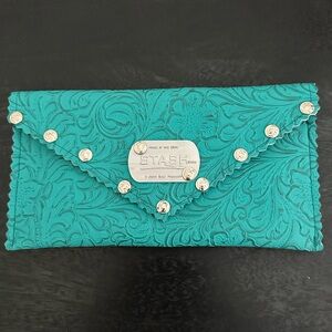 🆕 STASH by John Galt | Turquoise clutch